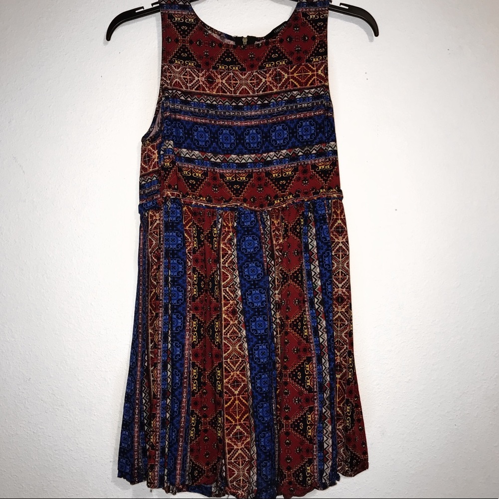 Multi patterned dress